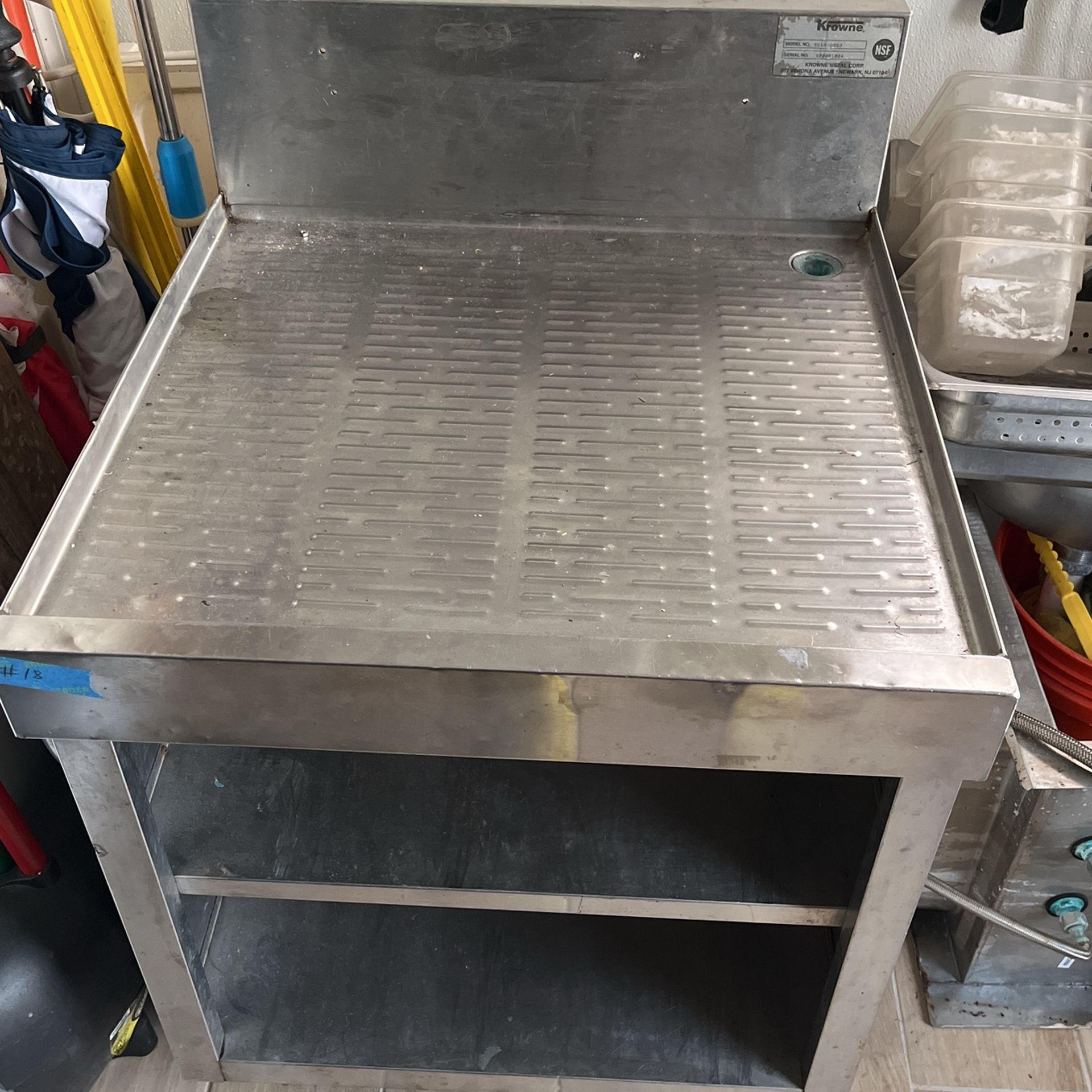 Commercial bar appliances