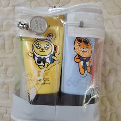 Kakao Friends Travel Toiletries 5Set Portable Travel Necessities Mini