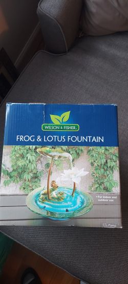 Frog & Lotus Fountain