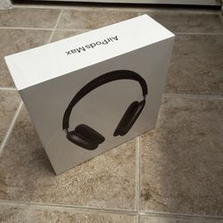 AirPod Max Black Metal Bluetooth Headset With Magnet Case