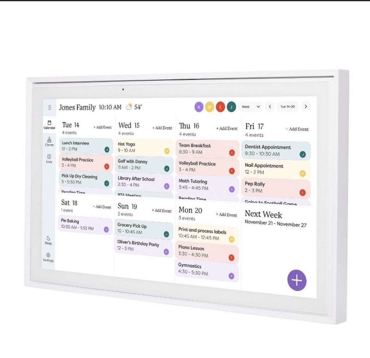Skylight Calendar 15 Inch