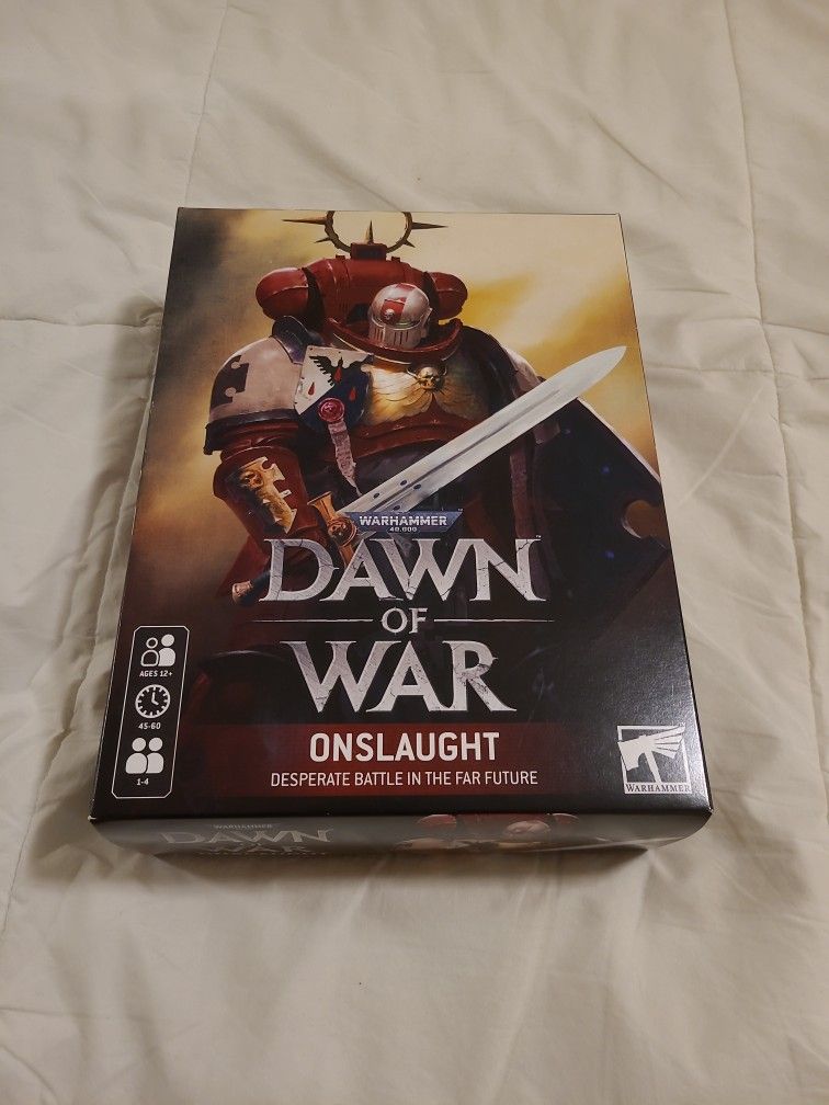 Warhammer 40,000 Dawn Of War Onslaught Board Game (SEALED)