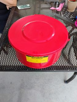 Safety Bench Can