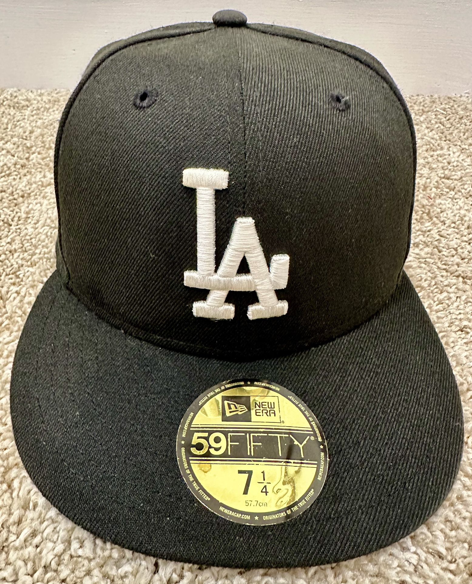 Exclusive LA MLB Black Baseball Cap | See World Exclusive | US Men Size 7 1/4