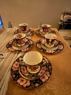 5 piece tea set