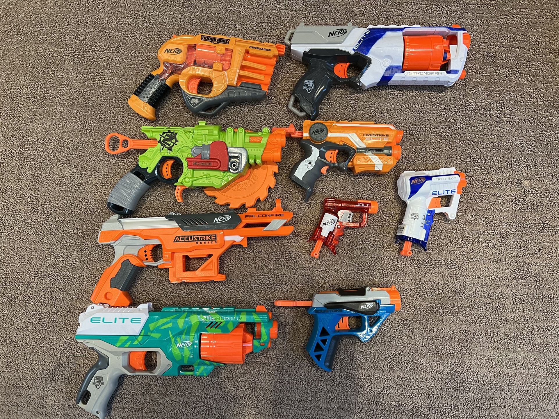 Assorted Nerf Guns!