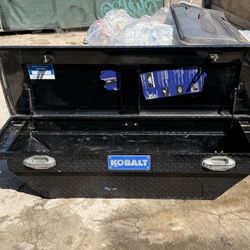 Kobalt Gloss Black Aluminum Crossover Truck Tool Box