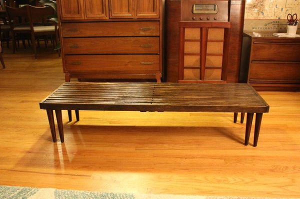 Mid Century Modern Expandable Slat Bench By Brown Saltman For Sale In Seattle Wa Offerup