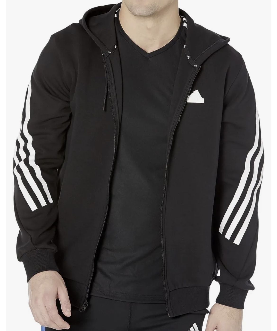 Adidas Zippered Hoodie 2XL