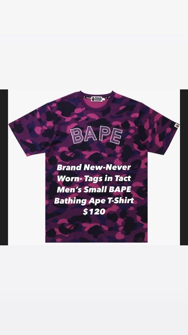 BAPE A Bathing Ape Mens T-Shirt