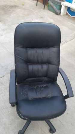 Comfortable leather Desk Chair High back