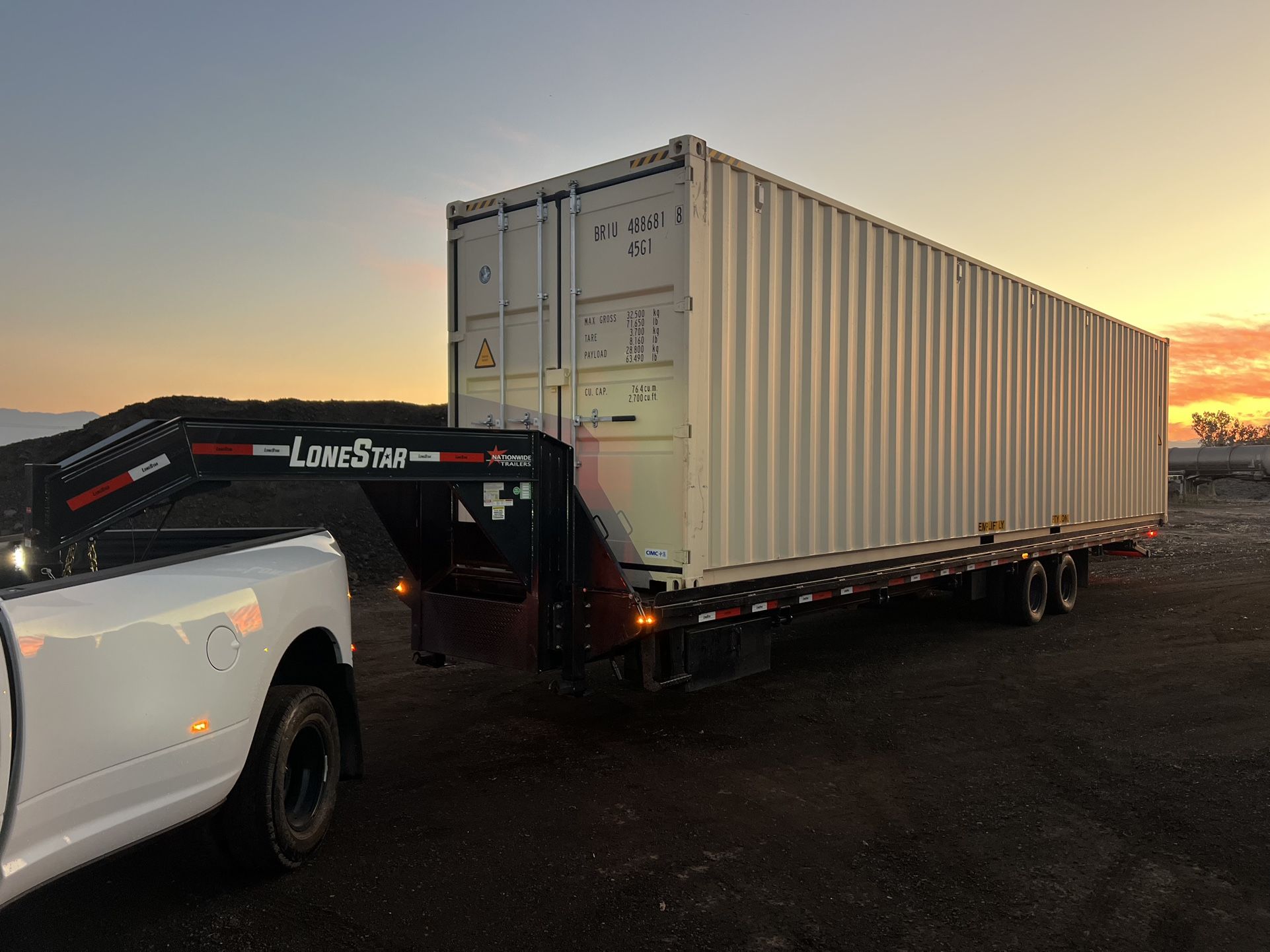 40 FOOT NEW 1-TRIP HC CONTAINER STD SHED,STORAGE,SHIPPING,CONEX