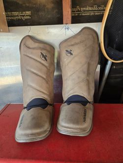Hyabusa shin guards