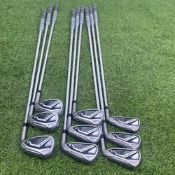 Cobra Aerojet Iron Set 4-9,PW,GW, SW Nippon NS PRO Tour Steel Shaft S-Flex