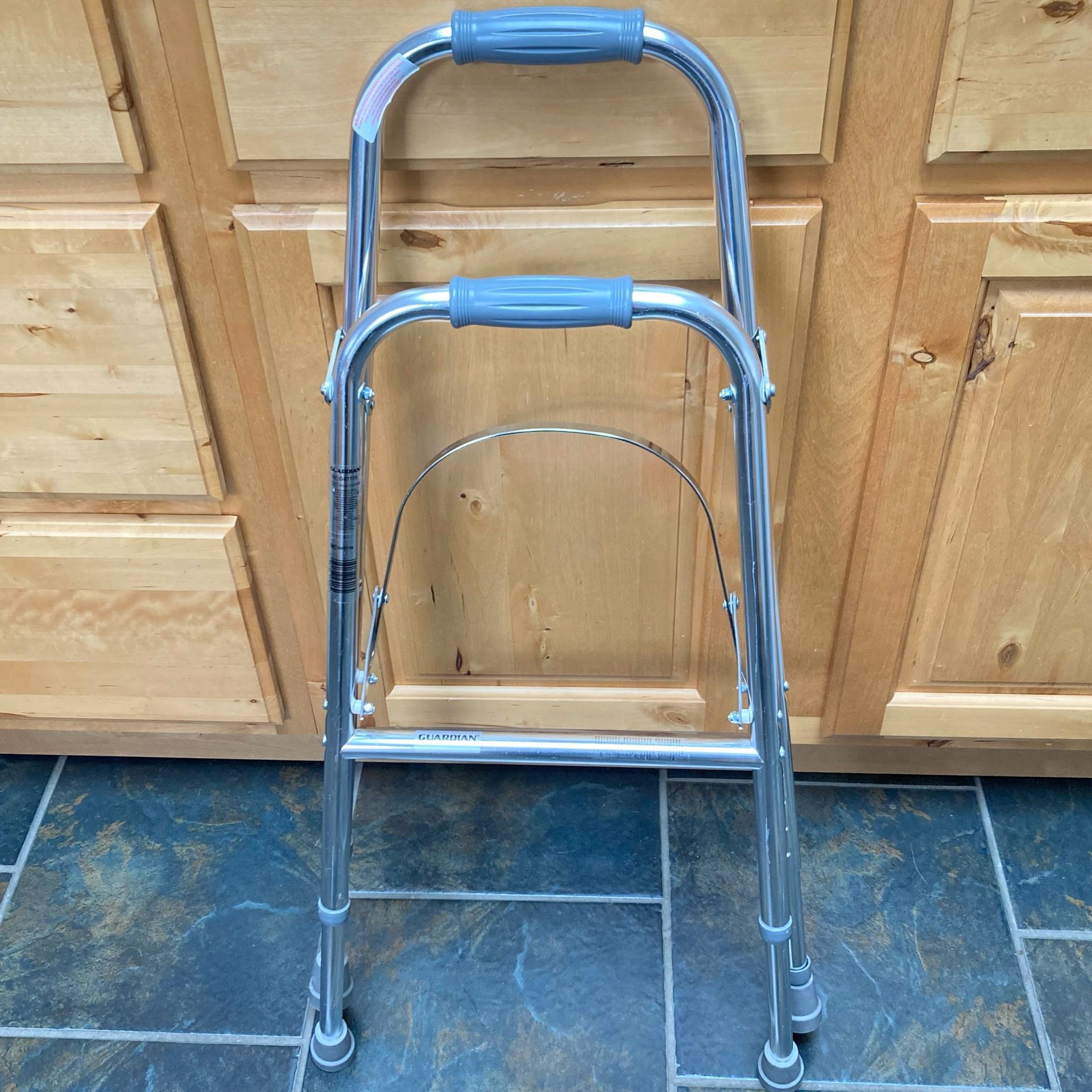 Unused Hemi Folding One Arm Side Walker