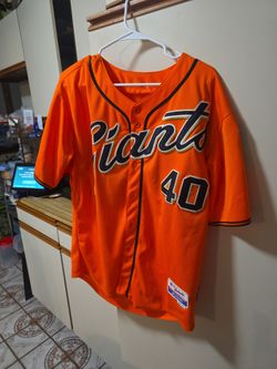 MLB - San Francisco GIANTS Majestic JERSEY Size 40 - BAUMGARTEN #40  PreOwned