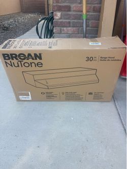 Broan-NuTone RL6200 Series 30 in. Ductless Under Cabinet Range Hood with Light in White