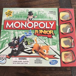 Monopoly Jr - kids