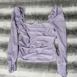 Lavender Blouse