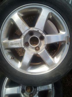 4 Cougar Wheels