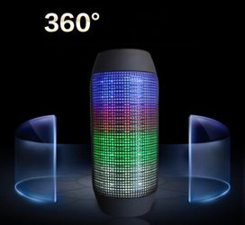 Bluetooth speaker with lights