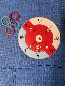 Hook And Ring Toss Game