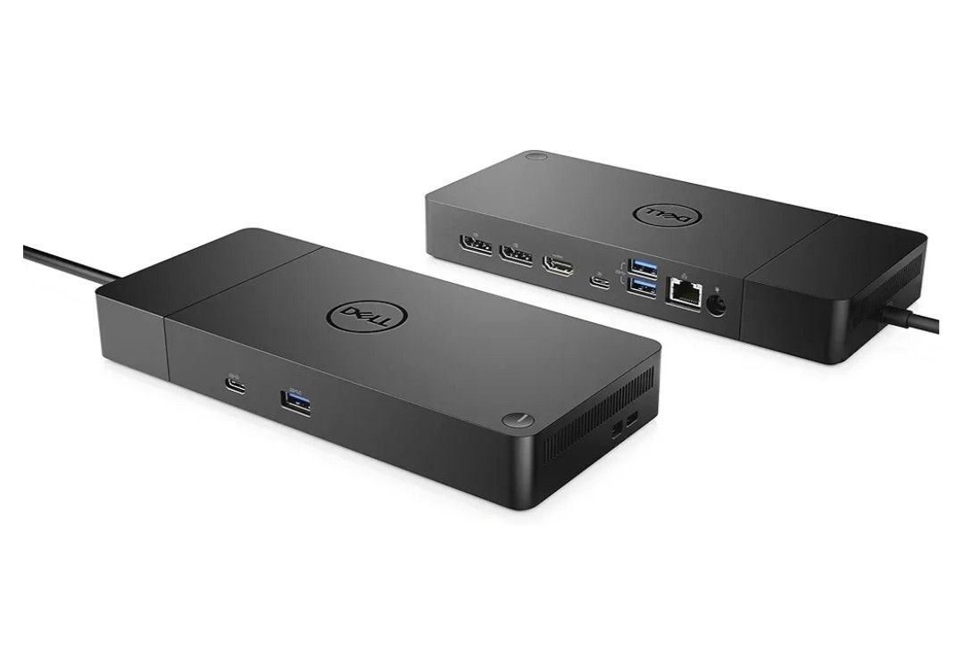 Dell WD19S 130W Docking Station, HDMI/Dual DisplayPort, Dell Docking Station with 90W Power Delivery, Dual Monitor Support,Bundle (Renewed)