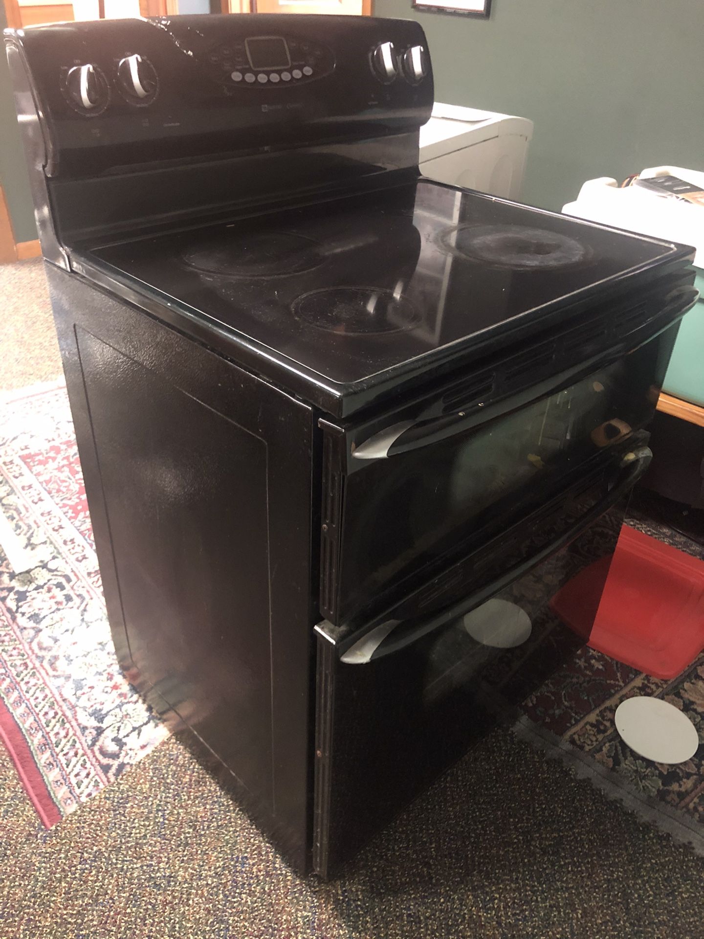 Electric Stove Double Oven Maytag Gemini Model MER6751AAB