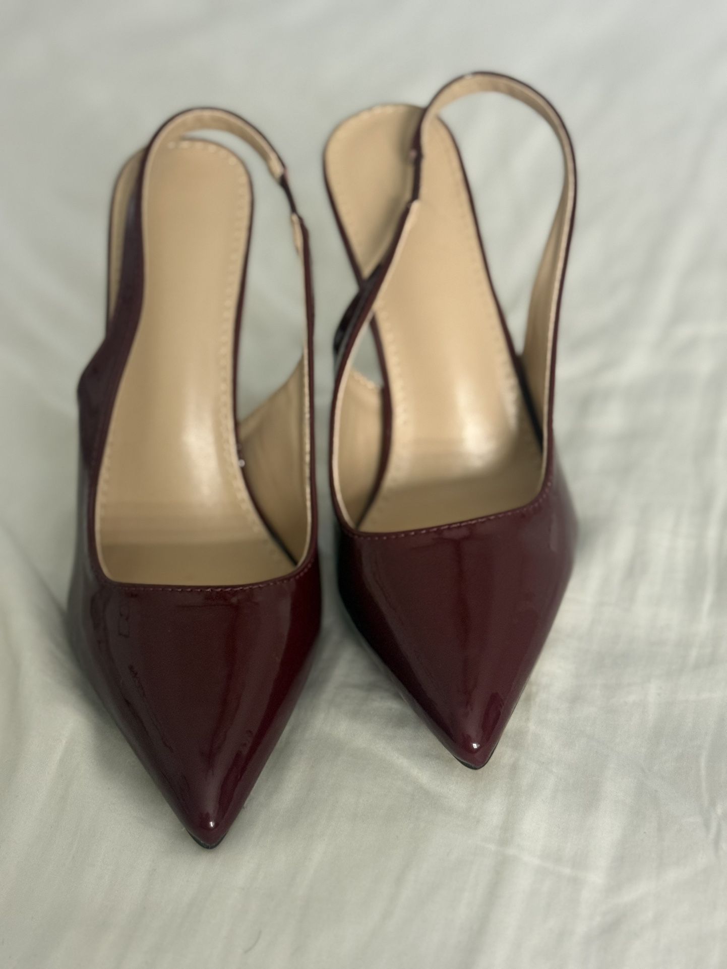 Burgundy Heels