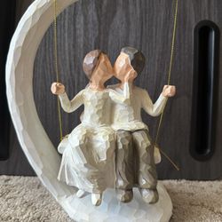 Wedding Topper  Swing Couple