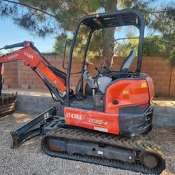 Kubota U35-4 Excavator 