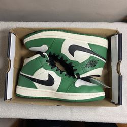 Jordan 1 Mid Pine Green