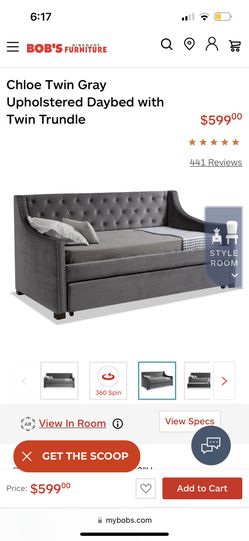 Twin Bed With Trundle