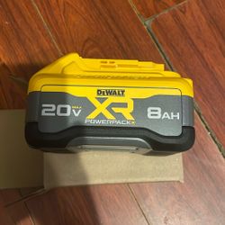 Dewalt Power pack XR 8 AH battery 