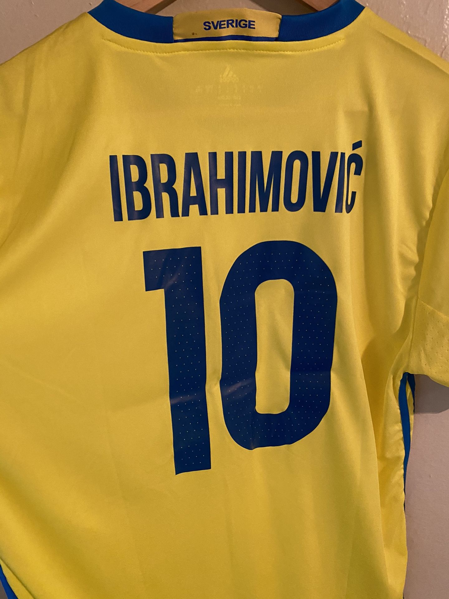 Zlatan IBRAHIMOVIC SWEDEN SHORT SLEEVE JERSEY