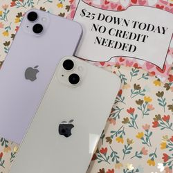 Apple IPhone 14 Plus 5G Unlocked  - 90 Days Warranty - $1 Down - NO CREDIT Needed