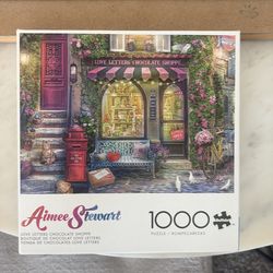 Buffalo games love letters chocolate shoppe - 1000 Piece Puzzle
