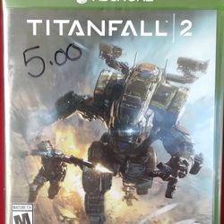Sealed Xbox One Game.  Titan Fall 2