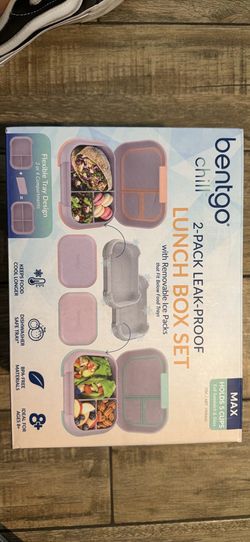 Bentgo Chill 2-Pack Leak-Proof Lunch Box Set