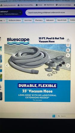 35ft pool & hot tub vacuum hose