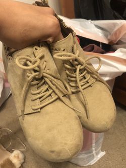 Tan Booties