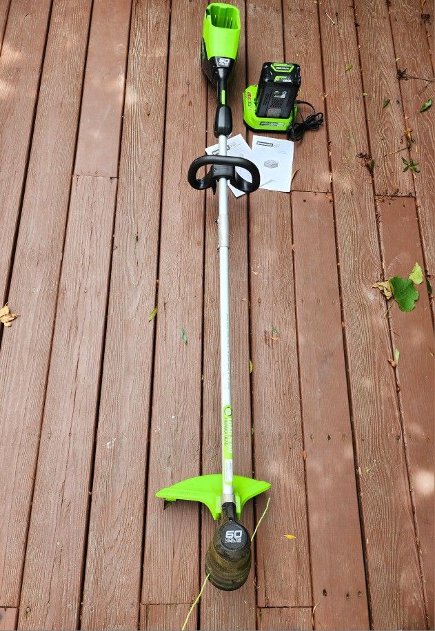 Greenworks Pro 16" 60v Max electric string trimmer