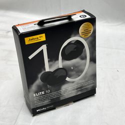 Jabra - Elite 10 Dolby Atmos True Wireless In-ear Heaphones - Titanium Black