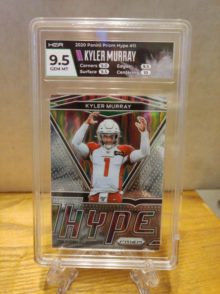 20/20 Panini Prism Hyper Kyler Murray Number 11 Graded A 95