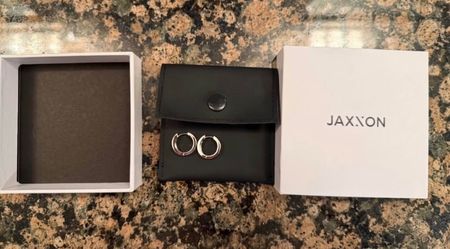 Jaxxon silver earrings