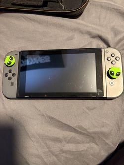 OLED Nintendo Switch with Gray Joy-Cons