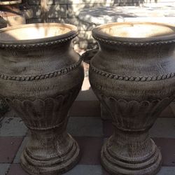 New Flower Pots Made Out Of Clay Beautiful Yard Decoration 