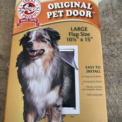 Free Large Pet Flap Door 10 1/2  X 15