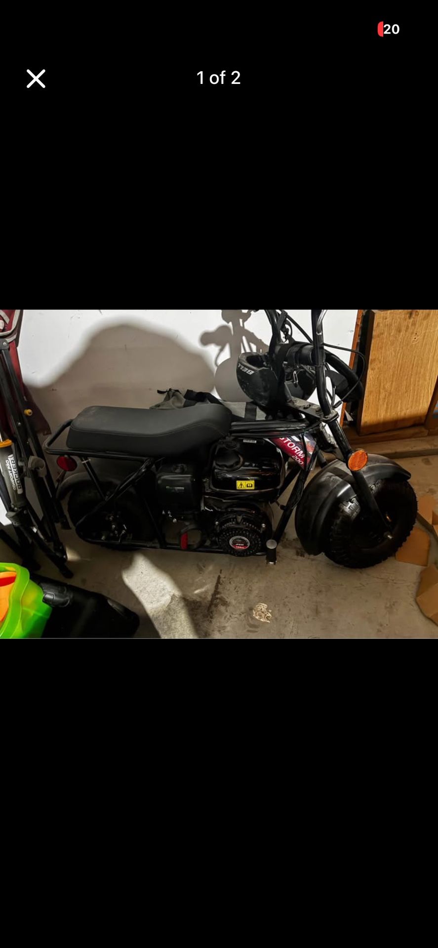 Storm 200 Mini Bike 