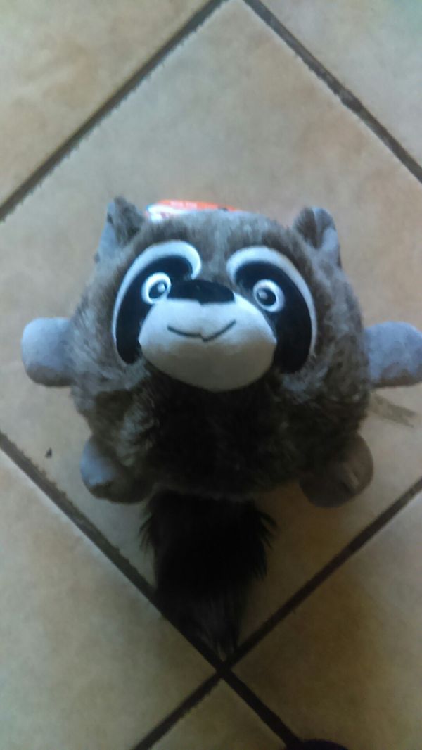 Dog toy tru realistic plush raccoon ball XL for Sale in Phoenix, AZ